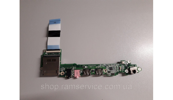 USB, Audio, Ethernet, Card Reader роз'єми для ноутбука Acer Aspire One 752, б/в - 296386