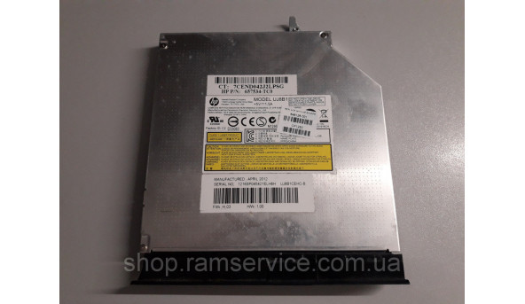 CD / DVD привод UJ8B1 для ноутбука HP CQ57, б / у - 296399