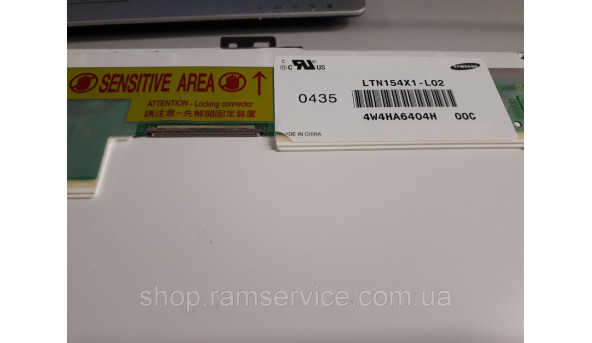 Матриця Samsung LTN154X1-L02 15.4" CCFL 1280x800, б/в - 296466