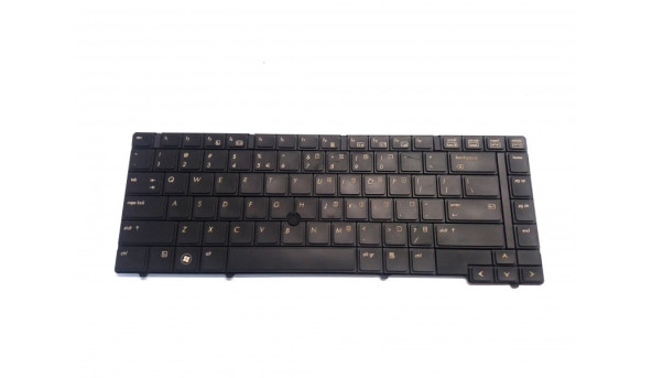 Клавіатура для ноутбука HP EliteBook 8440p, 598042-B31, Б/В, Робоча протестована. Всі кріплення цілі.
