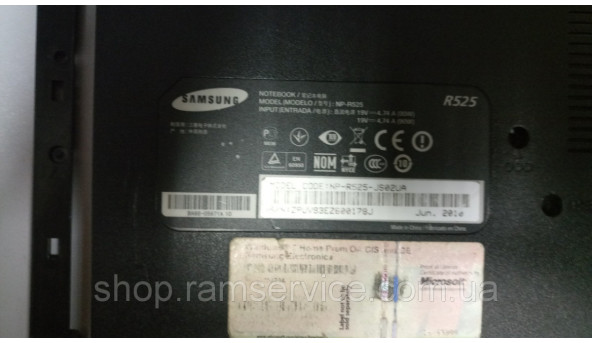 Корпус для ноутбука Samsung R525, б/в - 296601