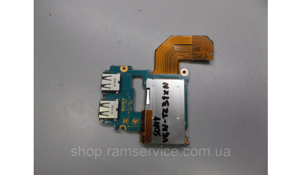 Плата USB, Card Reader для ноутбука Sony VGN-TZ31XN, *1-873-982-11, б/в