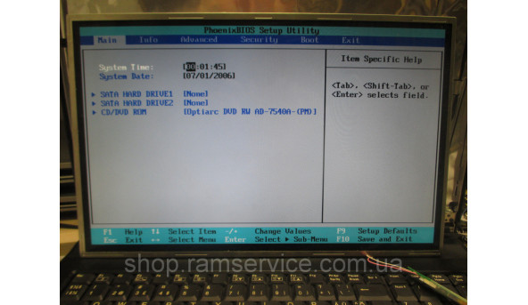 Матрица QUANTA DISPLAY INC. QD15TL03 REV: 01 15.4 "LCD, б / у