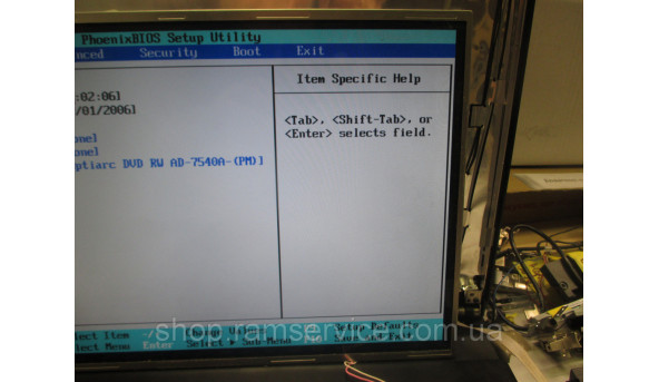 Матриця QUANTA DISPLAY INC. QD15TL03 REV: 01 15.4" LCD, б/в - 296648