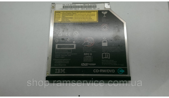 CD / DVD привод SD-R9012 для ноутбука Lenovo T43, б / у - 296711