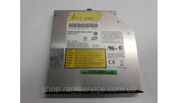CD / DVD привод DS-8A1P для ноутбука Acer 5100, б / у - 296715