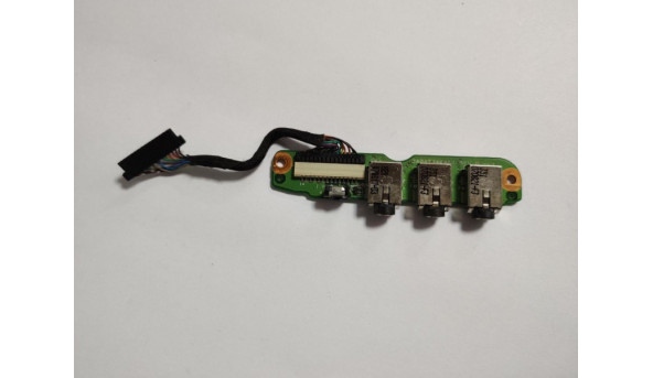 Додаткова плата, роз’єми audio та ІЧ порт, для ноутбука HP Pavilion Dv6000, DA0AT3AB8D0, б/в, в хорошому стані, без пошкоджень.