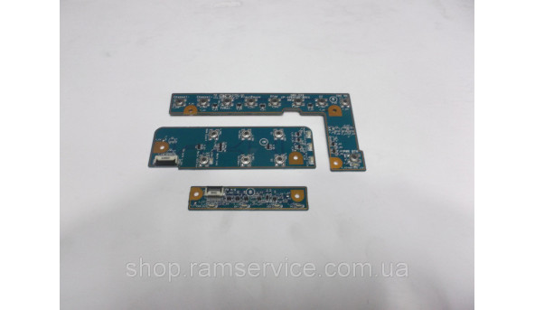 Кнопка включения, медиа и LED плата для ноутбука Sony VAIO VGN-AR Series, * 1P-1064101-8011, б / у