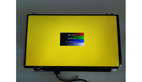 Матриця AU Optronics, B156HTN03.3, 15.6", 40-pin, LCD, FHD 1920x1080, slim, б/в, Є малопомітні засвіти, присутні сліди від клавіатури (фото) - 296969