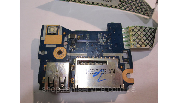 USB роз'єм, картридер для ноутбука Acer E1-511, ES1-511, *LS-B471P, б/в