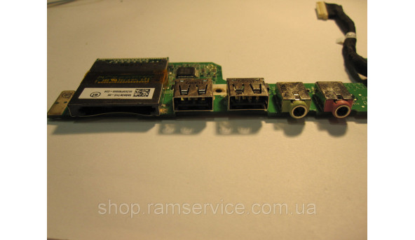 Разъема USB, аудио, картридер для ноутбука Acer Aspire ZG5, * DA0ZG5PB6E0 REV E, б / у