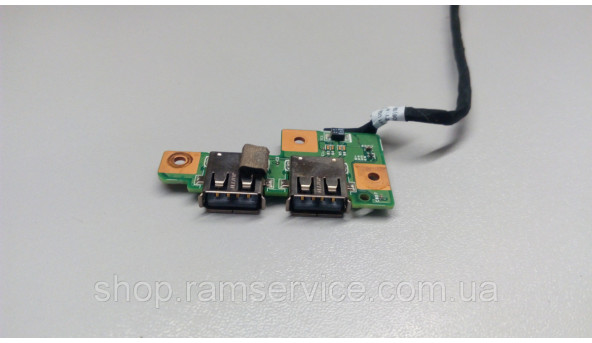 Дополнительная плата разъем USB для ноутбука Medion Akoya E7212 MD98160 55.4DN02.001 Б/У