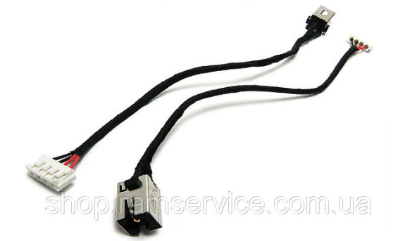 Разъем питания TOSHIBA Satellite C850, L850, S850, C855, L855, S855, б / у