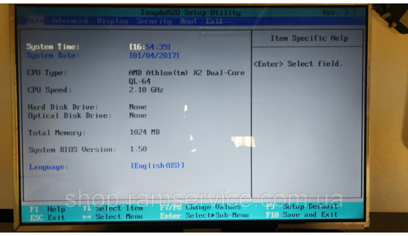МатрицяSamsung LTN154AT07 15.4 "LCD, б / у