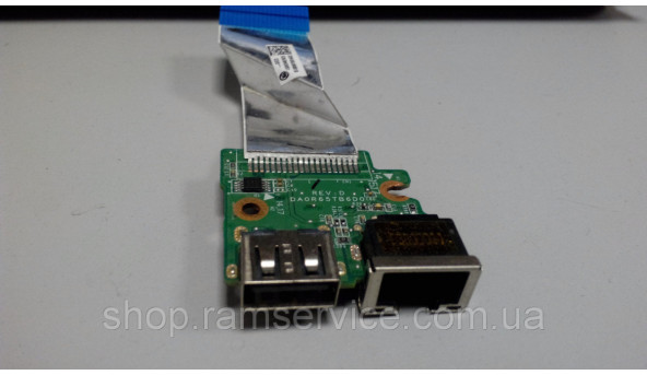 Плата USB, Ethernet для ноутбука HP Pavilion 17 E Series, HP 15-E, DA0R65TB6D0 Б/В