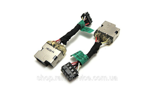 Роз'єм живлення для ноутбука, HP Pavilion 15-p, 15-p109no, 15-N, 15-P, 15-n290sr, 15-b, 15-K, 15-F, 10-E Series, 730932-SD1, 730932-FD1, 730932-YD1, Б/В. В хорошому стані без пошкоджень. - 297311