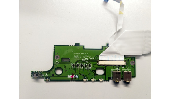 Audio плата для ноутбука HP Pavilion ZT3000, *LS-1702 REV:2A, б/в - 297319
