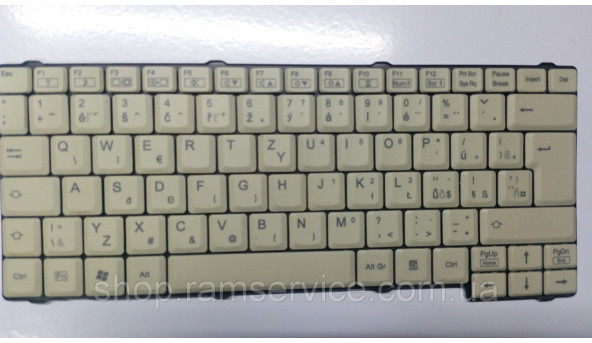 Клавіатура для ноутбука   Fujitsu  V2000, v2040, A1650G, M7400, б/в