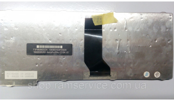 Клавіатура для ноутбука Fujitsu V2000, v2040, A1650G, M7400, б/в - 297337