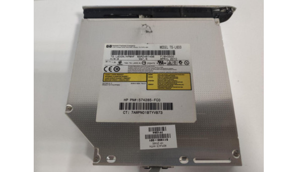 CD / DVD привод TS-L633 для ноутбука HP DV6-2000 Series, б / у - 297370