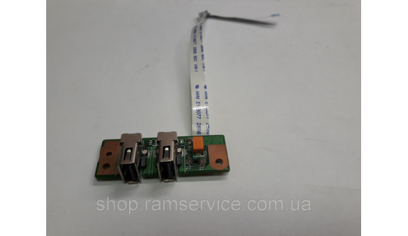USB, роз'єми для ноутбука Fujitsu Siemens Amilo Pa 3553, *48.4H702.011, б/в