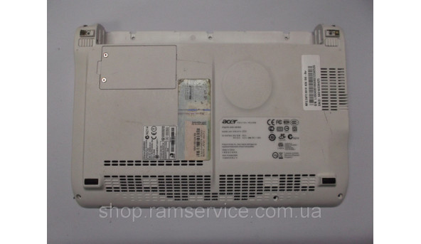 Нижняя часть корпуса для ноутбука Acer Aspire one series, ZG5, б / у - 297440