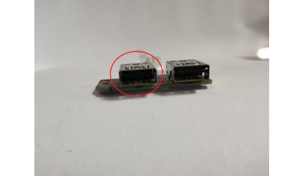 Додаткова плата, USB роз'єм, для ноутбука HP ProBook 4535s, 6050a2411401, б/в - 297543