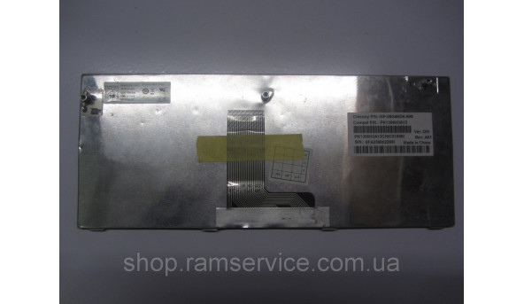 Клавіатура для ноутбука DELL Inspiron Mini 10, 10v, 1010, 1010n, 1010v, 1011, 1011v, 1011v, б/в - 297652