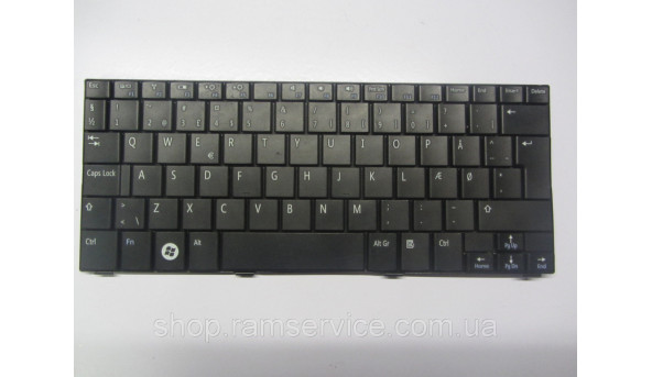 Клавіатура для ноутбука DELL Inspiron Mini 10, 10v, 1010, 1010n, 1010v, 1011, 1011v, 1011v, б/в