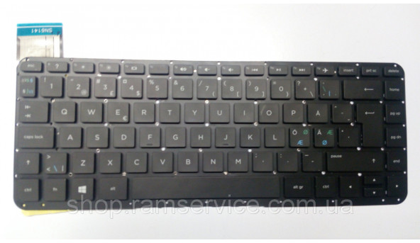 Клавіатура для ноутбука  HP Stream 14-Z000, 14-z010nr, 14-z040wm, б/в