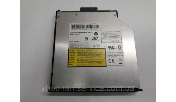 CD/DVD привід DS-8A1P для ноутбука Acer TravelMate 4650, б/в - 297706