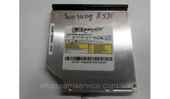 CD / DVD привод TS-L633 для ноутбука Samsung R530, б / у - 297714