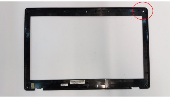 Рамка матриці корпуса для ноутбука Asus X77, X77V, X77J, N71, N71JA, 13n0-g5a0111, Б/В. Зламане одне кріплення, подряпини, потертості. - 297759