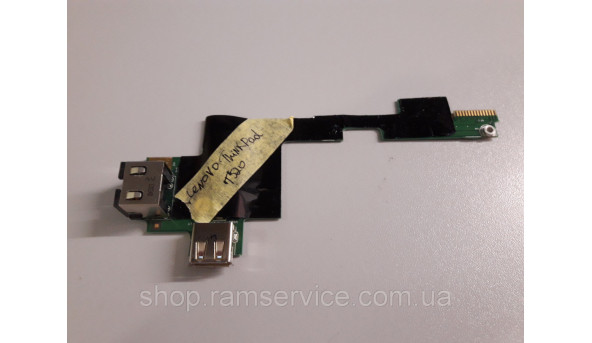 USB, Ethernet роз’єми для ноутбука Lenovo ThinkPad T520, 48.4ke42.021, б/в - 297784