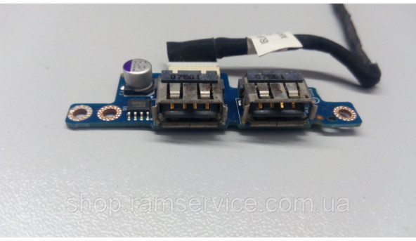 USB плата для ноутбука HP Compaq G7000, G7030EA, DC02000FR00, б / у