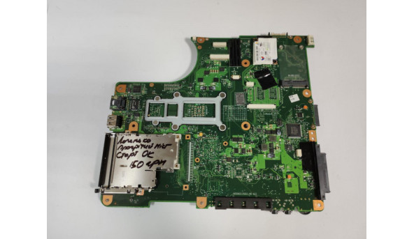 Материнська плата для ноутбука  Toshiba Satellite Pro L300-1DT, 6050A2175001-MB-A02, б/в. Стартує, легенько прогрітий міст - 297891