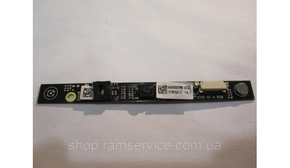 Веб-камера для ноутбука ASUS Eee PC 1015PX, 1015PN, *CK7794V-0, *E85792, б/в