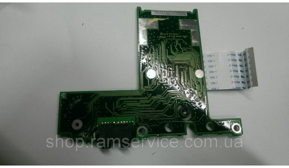 Разъемы audio, кнопки включения, микрофон для ноутбука ASUS M6000, * 08-20MN01219 REV 2.1, б / у - 298014