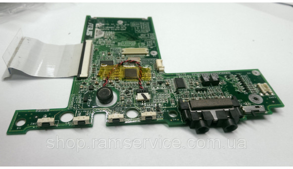 Роз’єми audio, кнопки включення, мікрофон для ноутбука ASUS M6000, *08-20MN01219 REV:2.1, б/в