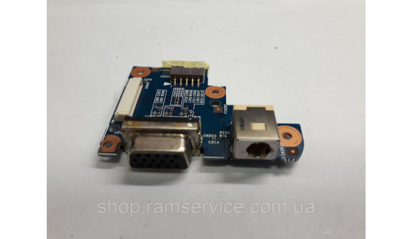 Плата VGA, роз'єм живлення для ноутбука Acer Aspire 3810T (6050A2270001) Б/В