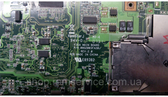 Материнская плата ASUS F3SA, 08g2003fa20j, REV 2.0, б / у - 298063