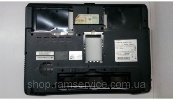 Нижня частина корпуса для ноутбука Toshiba Equium A200-1V0, б/в