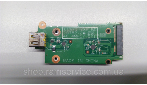 Роз'єм USB та Card Rider для ноутбука Lenovo E520 48.4mh17.021 Б/В