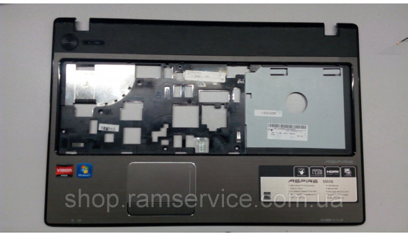 Середня частина корпуса для ноутбука Acer Aspire 5551, NEW75, б/в