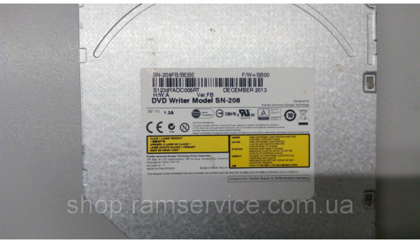 CD/DVD привід для ноутбука HP Pavilion g6, g6-2240sa, SN-208, б/в - 298142