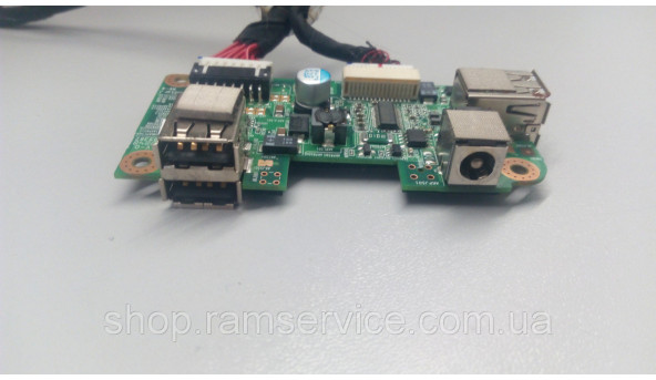 Разъем питания + usb плата, кнопка включения, для ноутбука Medion Akoya P7610, PWA-8227D, б / у - 298180