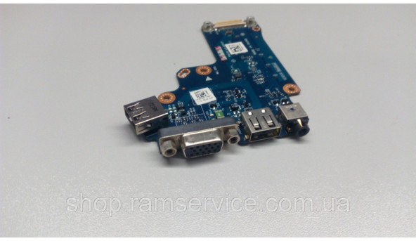 Додаткова плата, VGA AUDIO USB роз'єм для ноутбука Dell Latitude E6520 LS-6561P Б/В - 298187
