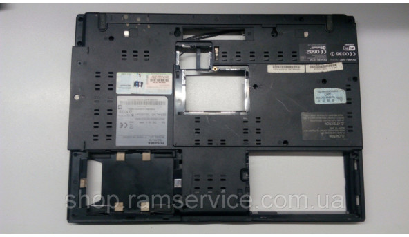 Нижняя часть корпуса для ноутбука Toshiba Tecra A8, б / у