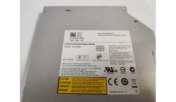 CD / DVD привод DS-8A5SH для ноутбука Dell Vostro 3500, б / у - 298244