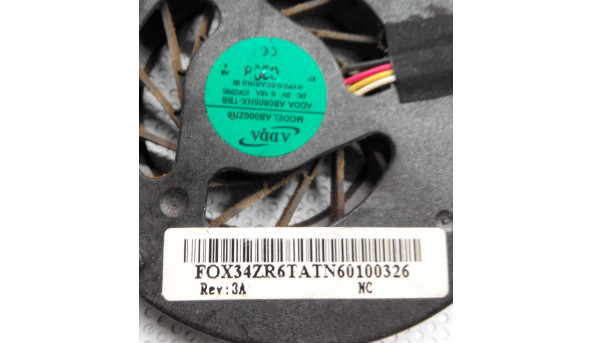 Вентилятор системи охолодження для ноутбука Acer Extensa 5235, eMachines E528, E728, *SOL34ZRGTMTN, fox34zr6tatn6010, б/в. - 298294